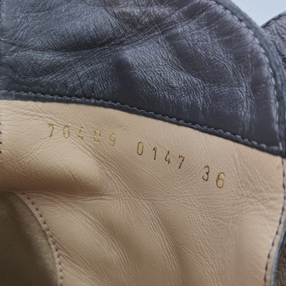 GIANVITO ROSSI Grey Suede Boots Size IT36/US6 - Picture 11 of 14